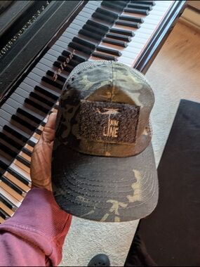 Camouflage Trucker Hat with Front Patch